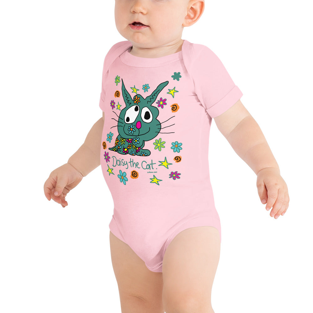 Daisy the Cat - Baby short sleeve one piece