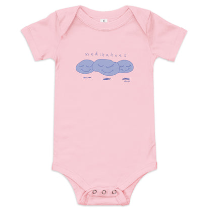 Meditatoes - Baby short sleeve one piece