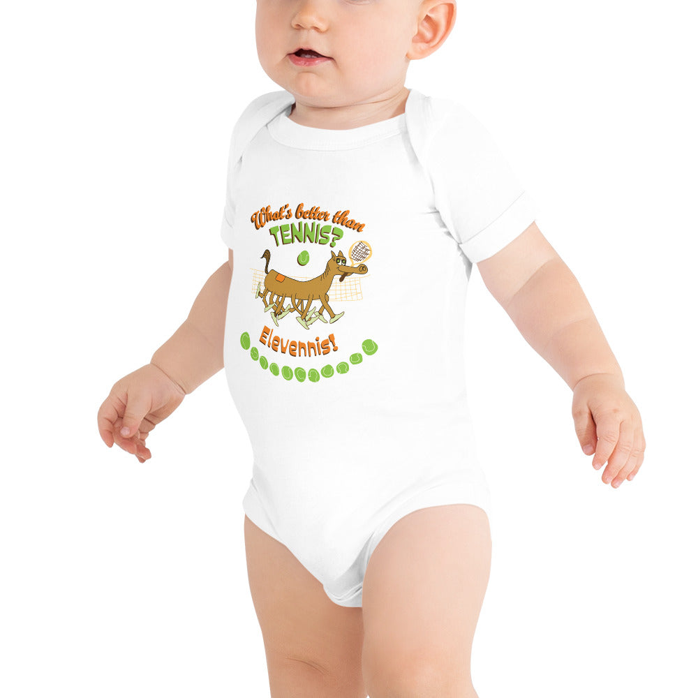 What's better than Tennis? - Baby short sleeve one piece