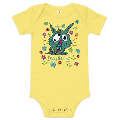 Daisy the Cat - Baby short sleeve one piece