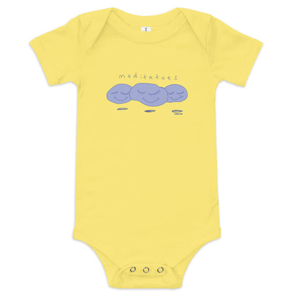 Meditatoes - Baby short sleeve one piece