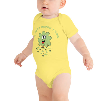 A very happy tree - Baby short sleeve one piece