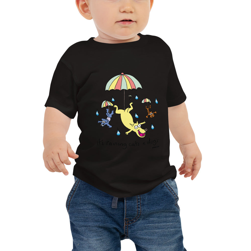 It's raining Cats n Dogs - Baby Jersey Short Sleeve Tee