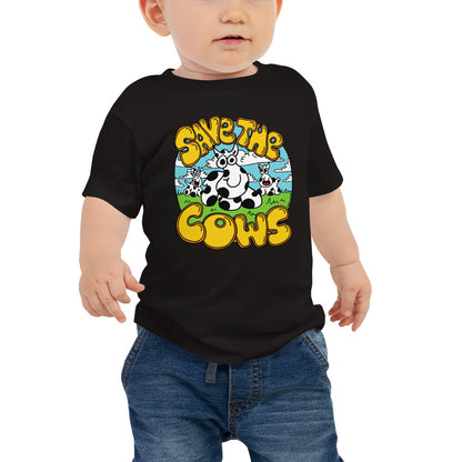 Save the Cows - Baby Jersey Short Sleeve Tee