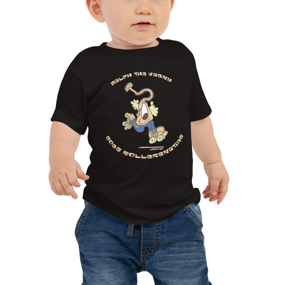 Ralph the Vacky goes Rollerskating - Baby Jersey Short Sleeve Tee