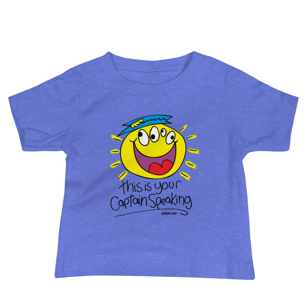 This is your Captain Speaking! - Baby Jersey Short Sleeve Tee