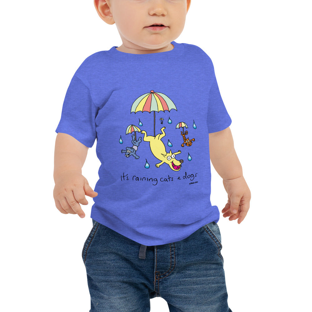 It's raining Cats n Dogs - Baby Jersey Short Sleeve Tee