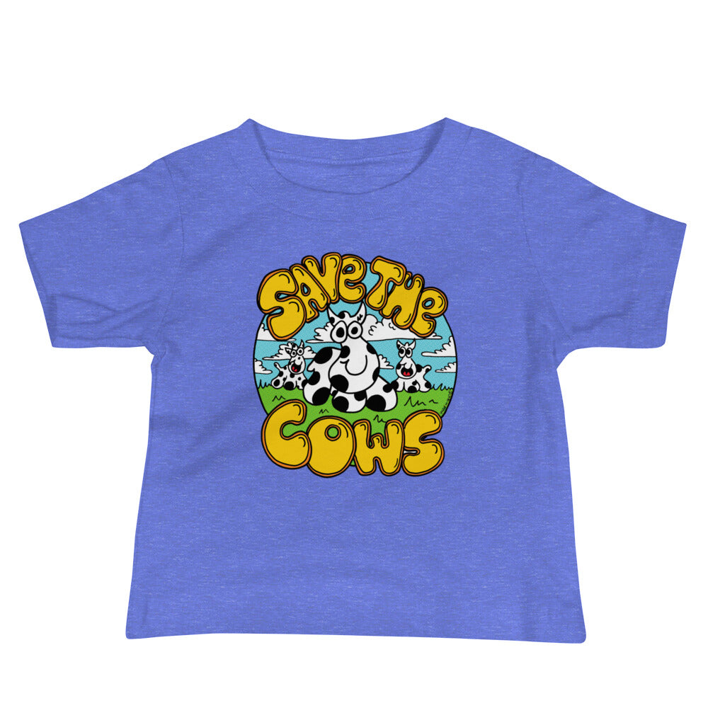 Save the Cows - Baby Jersey Short Sleeve Tee