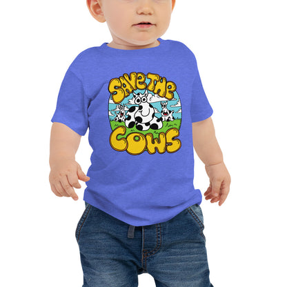 Save the Cows - Baby Jersey Short Sleeve Tee