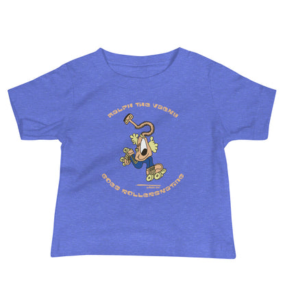 Ralph the Vacky goes Rollerskating - Baby Jersey Short Sleeve Tee