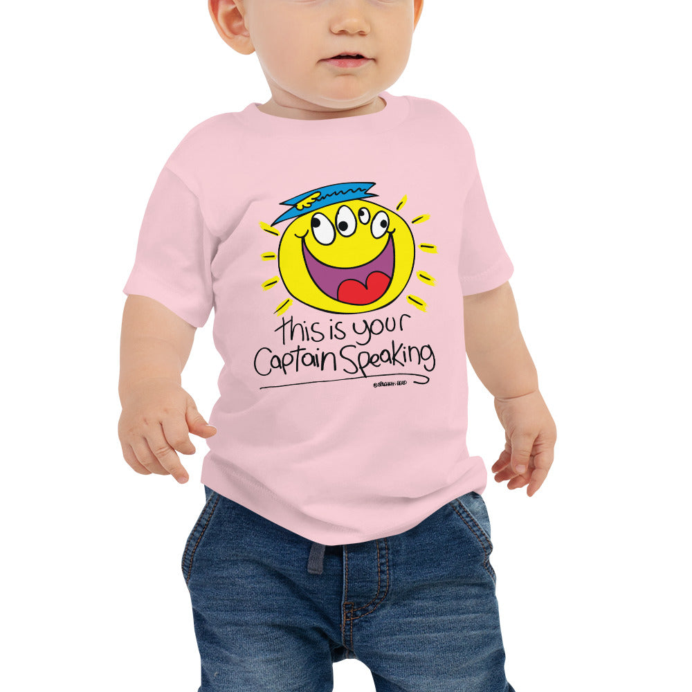 This is your Captain Speaking! - Baby Jersey Short Sleeve Tee