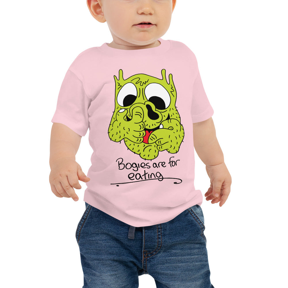 Bogies are for eating - Baby Jersey Short Sleeve Tee