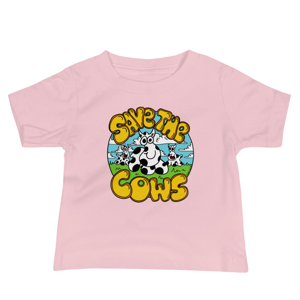 Save the Cows - Baby Jersey Short Sleeve Tee