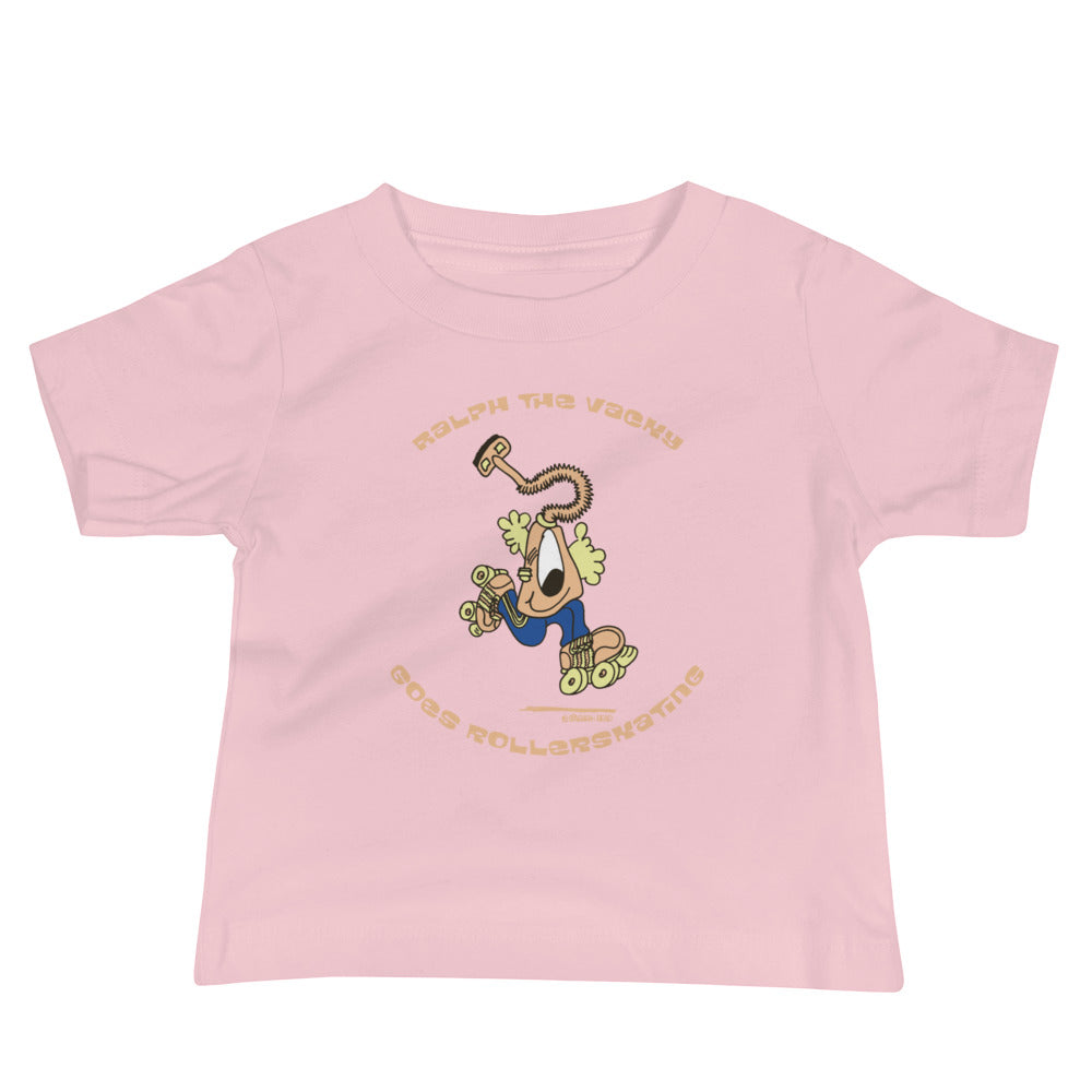 Ralph the Vacky goes Rollerskating - Baby Jersey Short Sleeve Tee