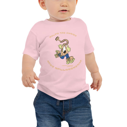 Ralph the Vacky goes Rollerskating - Baby Jersey Short Sleeve Tee