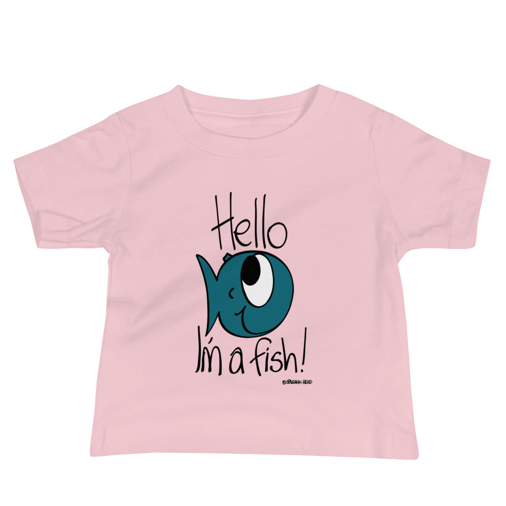 Hello, I'm a Fish! - Baby Jersey Short Sleeve Tee