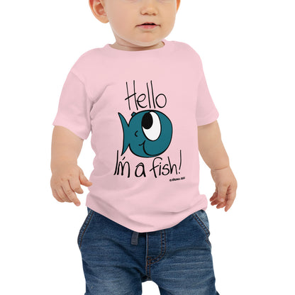 Hello, I'm a Fish! - Baby Jersey Short Sleeve Tee