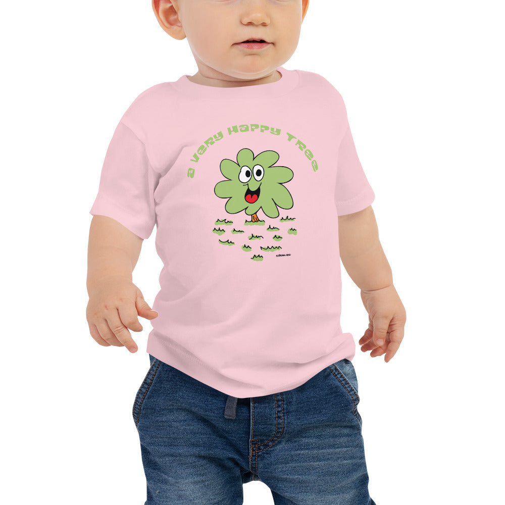 A very happy tree - Baby Jersey Short Sleeve Tee