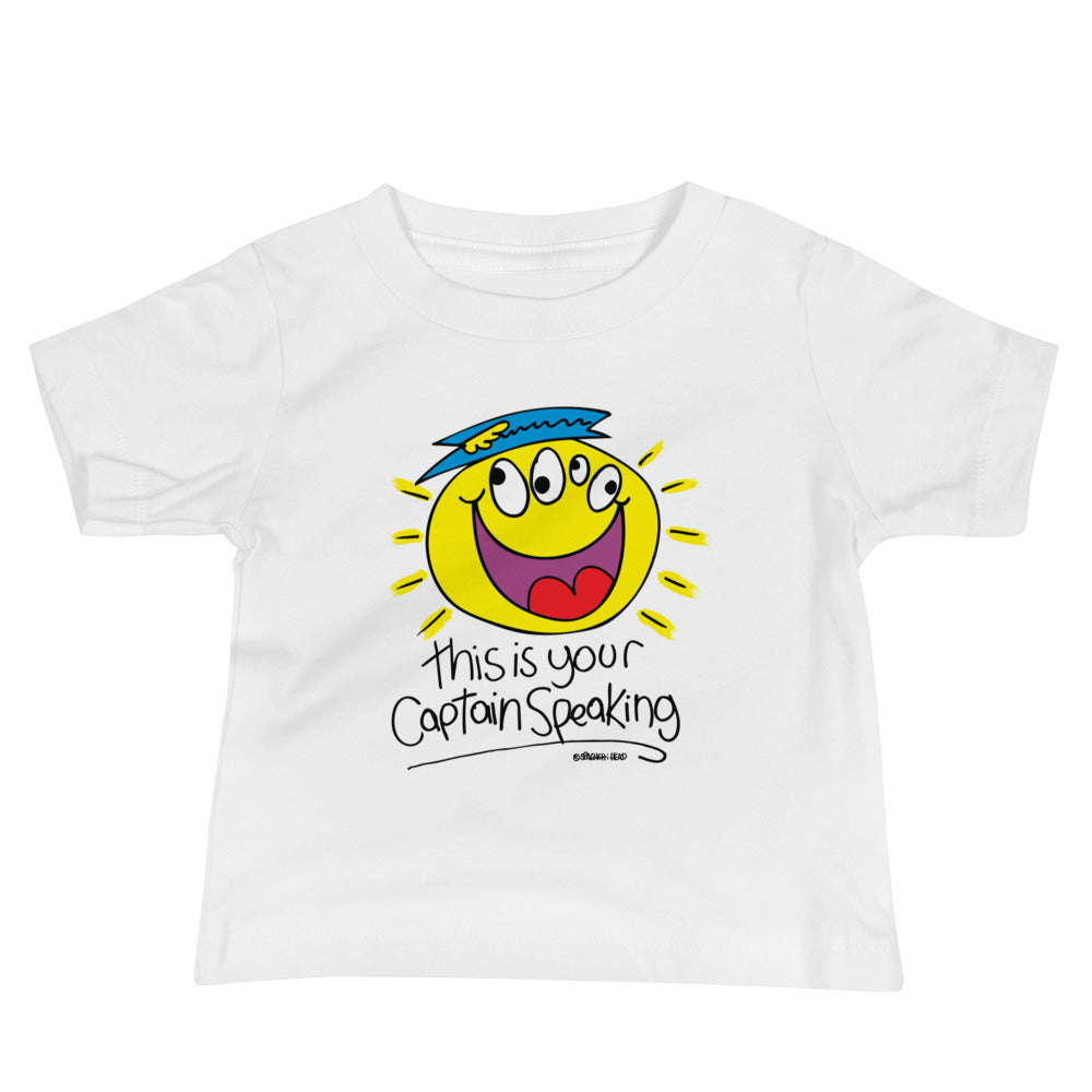 This is your Captain Speaking! - Baby Jersey Short Sleeve Tee