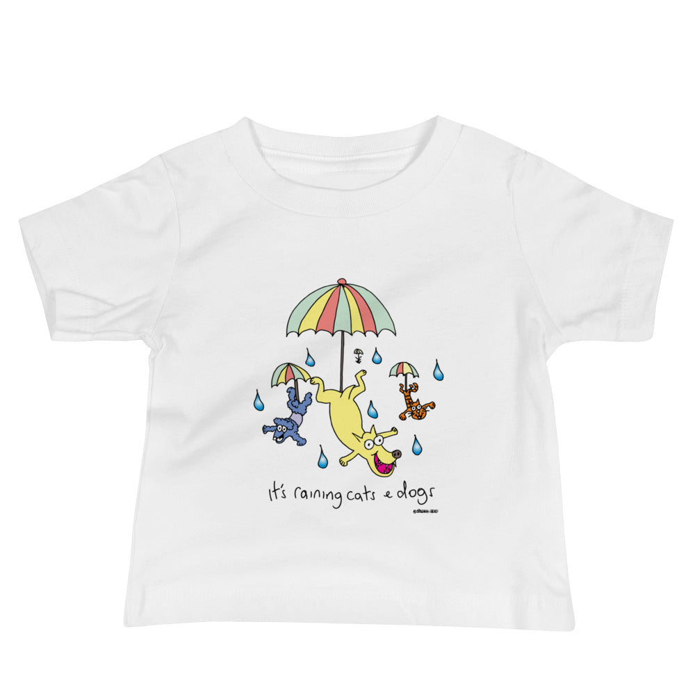 It's raining Cats n Dogs - Baby Jersey Short Sleeve Tee