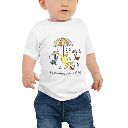 It's raining Cats n Dogs - Baby Jersey Short Sleeve Tee