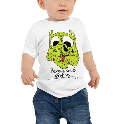 Bogies are for eating - Baby Jersey Short Sleeve Tee