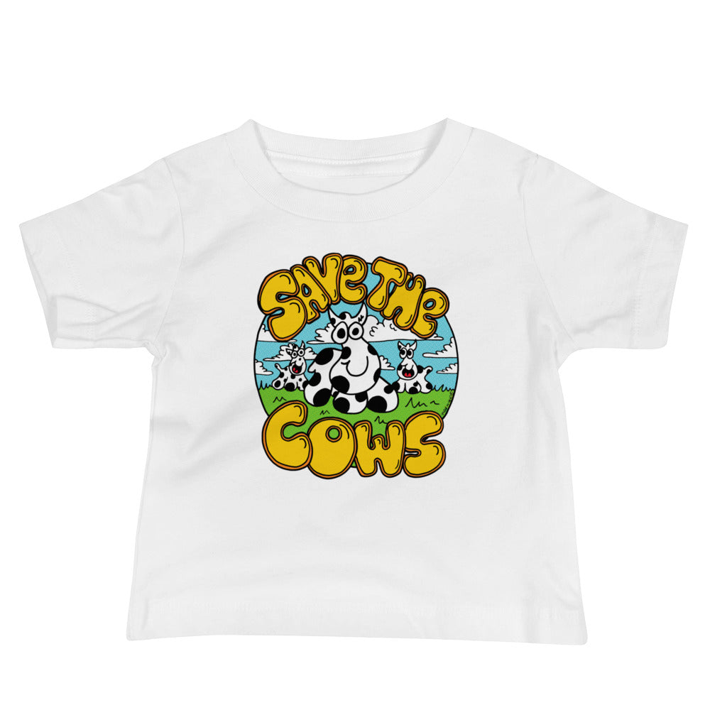 Save the Cows - Baby Jersey Short Sleeve Tee