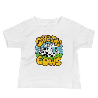 Save the Cows - Baby Jersey Short Sleeve Tee