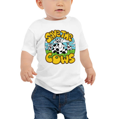 Save the Cows - Baby Jersey Short Sleeve Tee