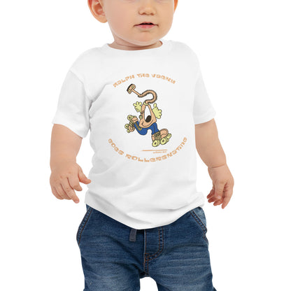 Ralph the Vacky goes Rollerskating - Baby Jersey Short Sleeve Tee