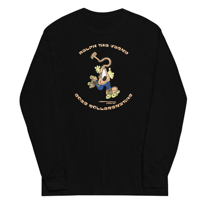 Ralph the Vacky goes Rollerskating - Men’s Long Sleeve Shirt