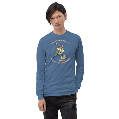 Ralph the Vacky goes Rollerskating - Men’s Long Sleeve Shirt