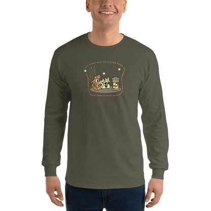 Mr Toast and Ms Butter - Men’s Long Sleeve Shirt