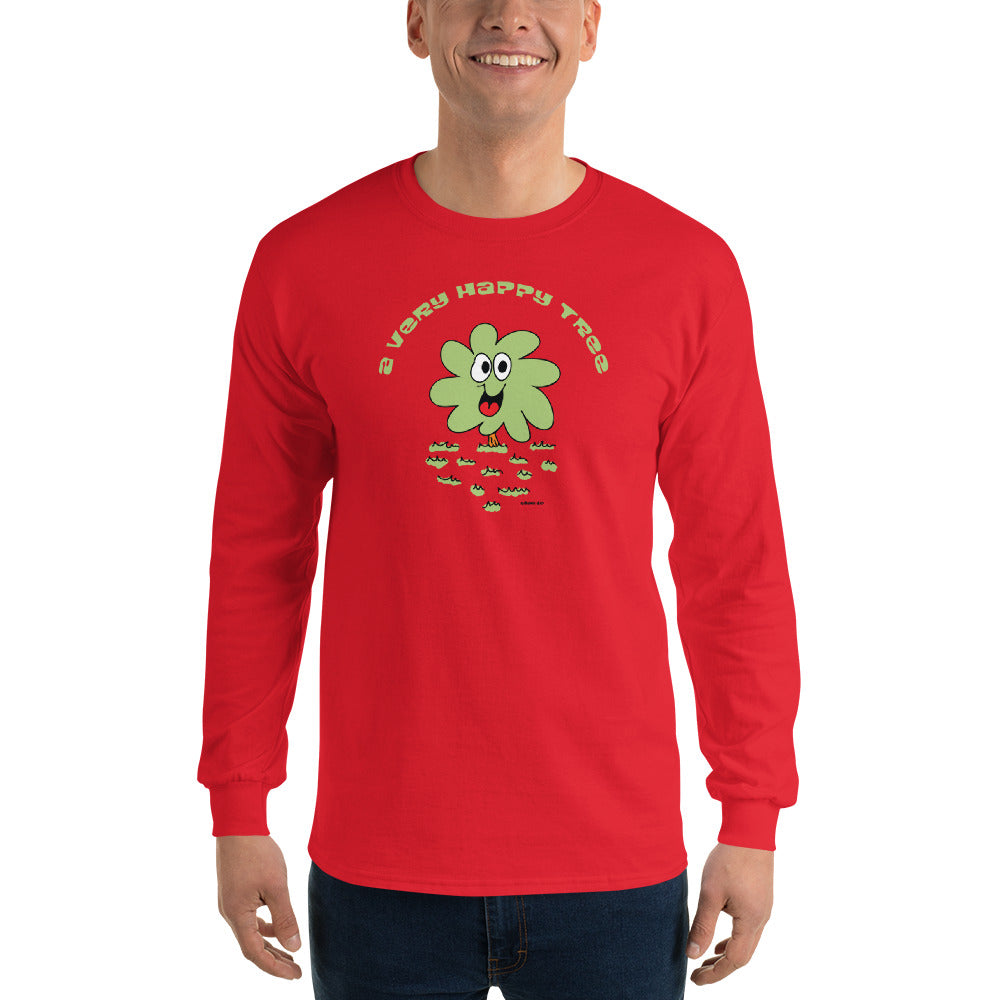 A very happy tree - Men’s Long Sleeve Shirt