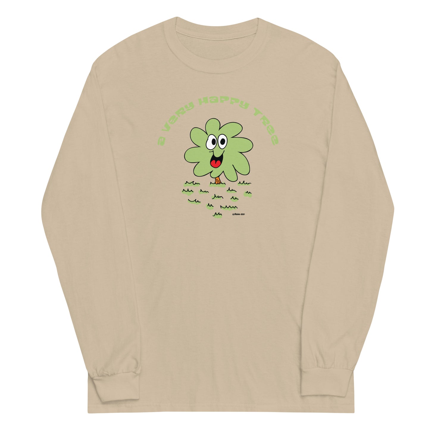 A very happy tree - Men’s Long Sleeve Shirt