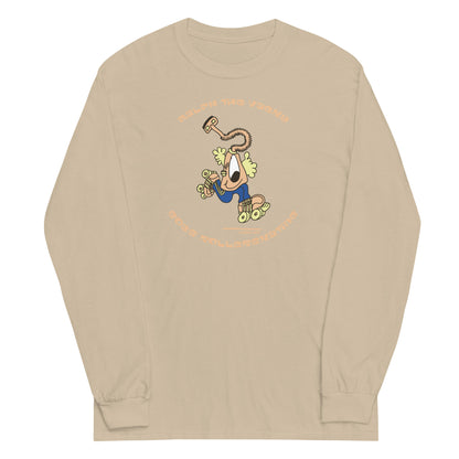 Ralph the Vacky goes Rollerskating - Men’s Long Sleeve Shirt