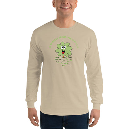 A very happy tree - Men’s Long Sleeve Shirt