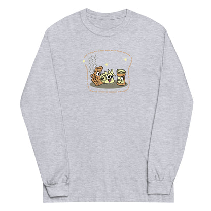 Mr Toast and Ms Butter - Men’s Long Sleeve Shirt