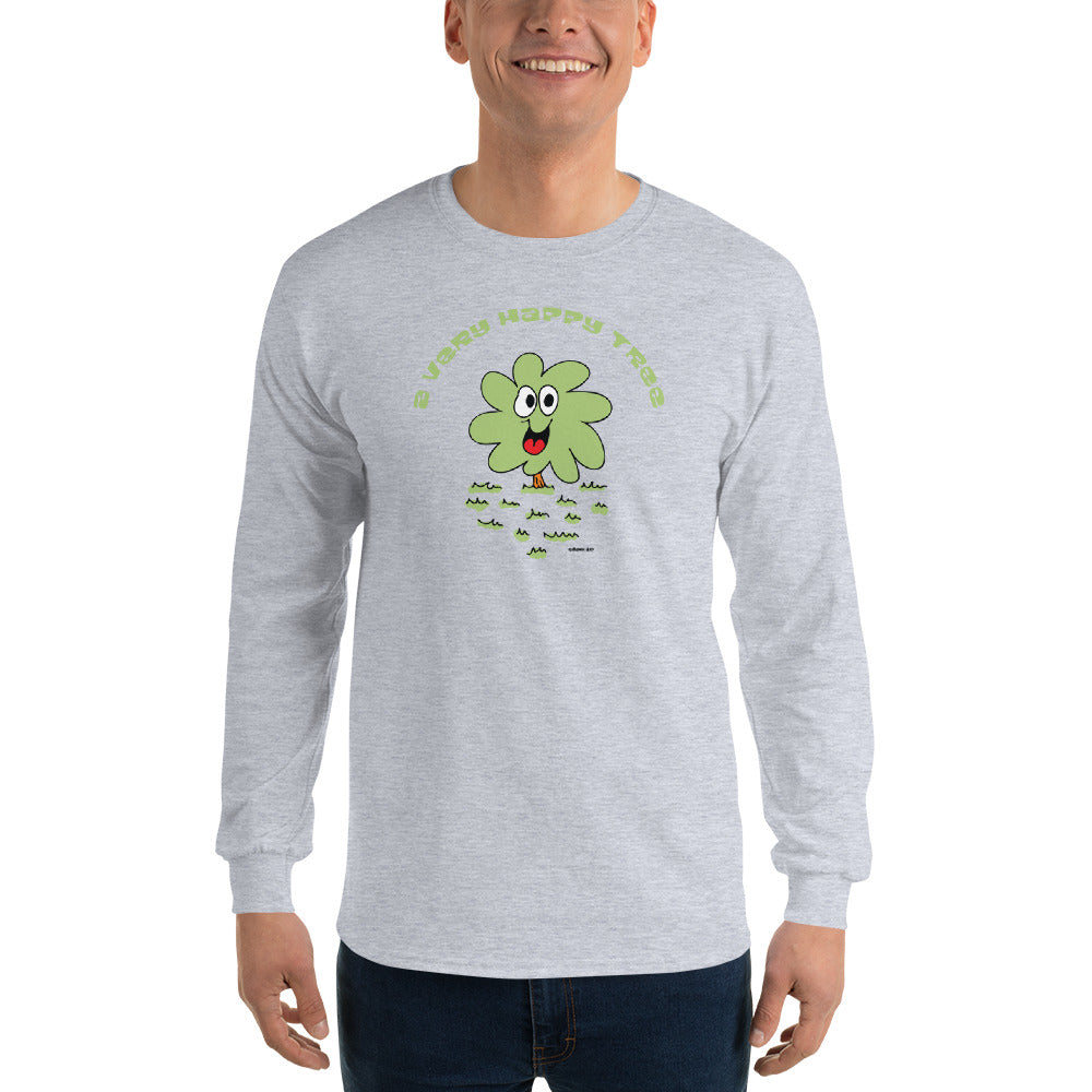 A very happy tree - Men’s Long Sleeve Shirt