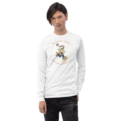 Ralph the Vacky goes Rollerskating - Men’s Long Sleeve Shirt