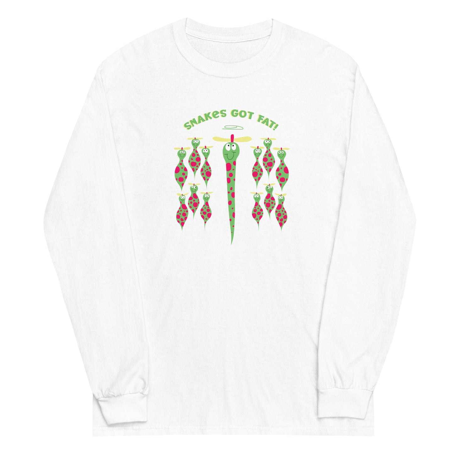 Snakes got Fat! - Men’s Long Sleeve Shirt