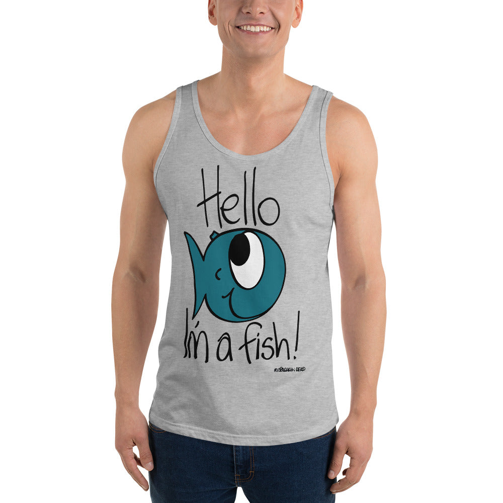 Hello, I'm a Fish! - Men's Tank Top