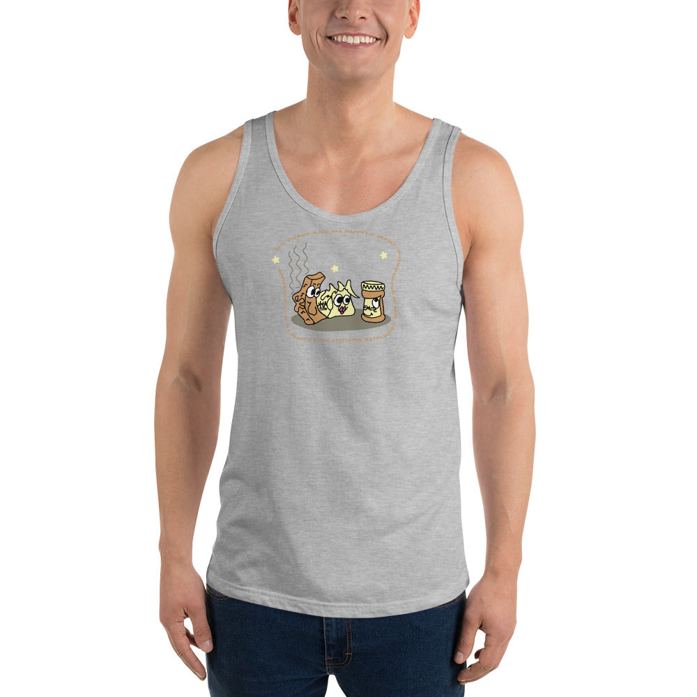 Mr Toast and Ms Butter - Men's Tank Top