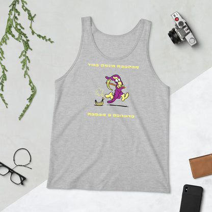 The Grim Reaper races a Banana - Men's Tank Top