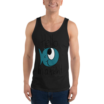 Hello, I'm a Fish! - Men's Tank Top