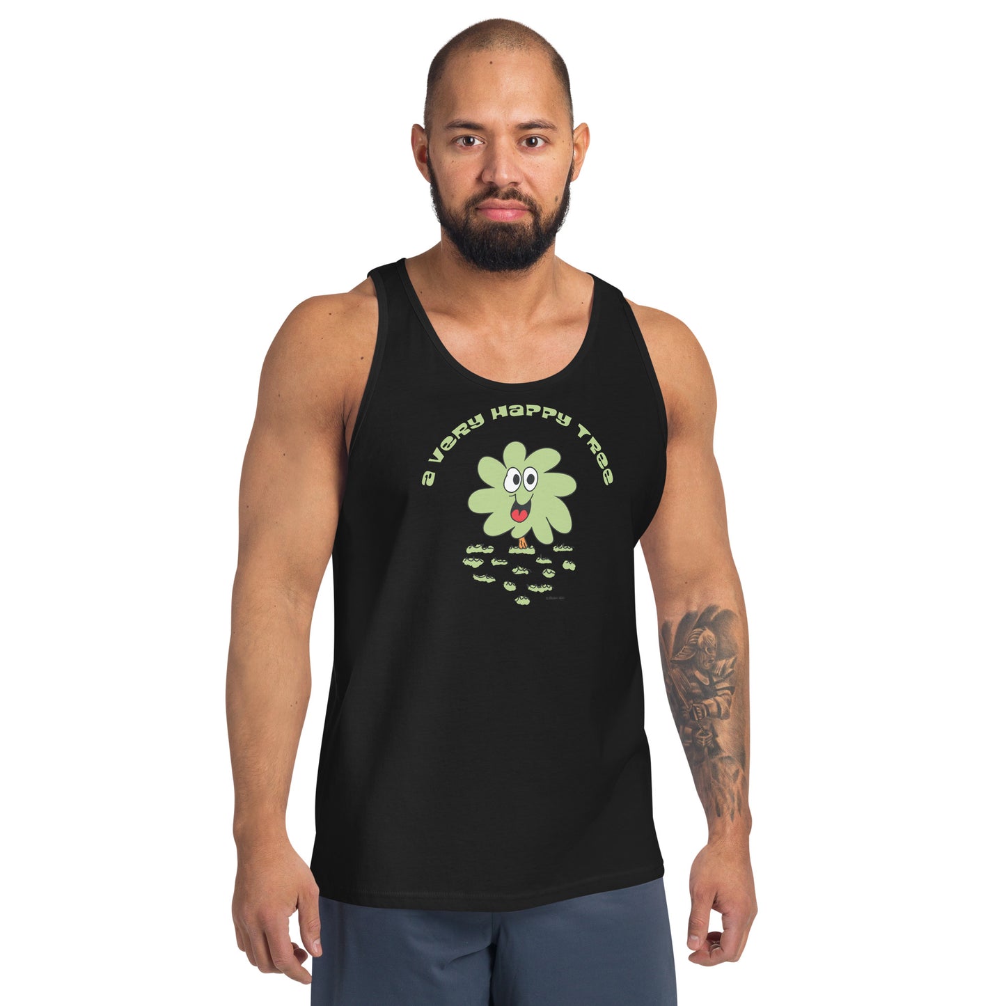 A very happy tree - Men's Tank Top