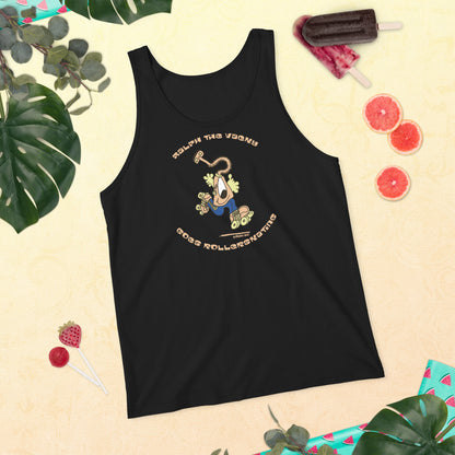 Ralph the Vacky goes Rollerskating - Men's Tank Top