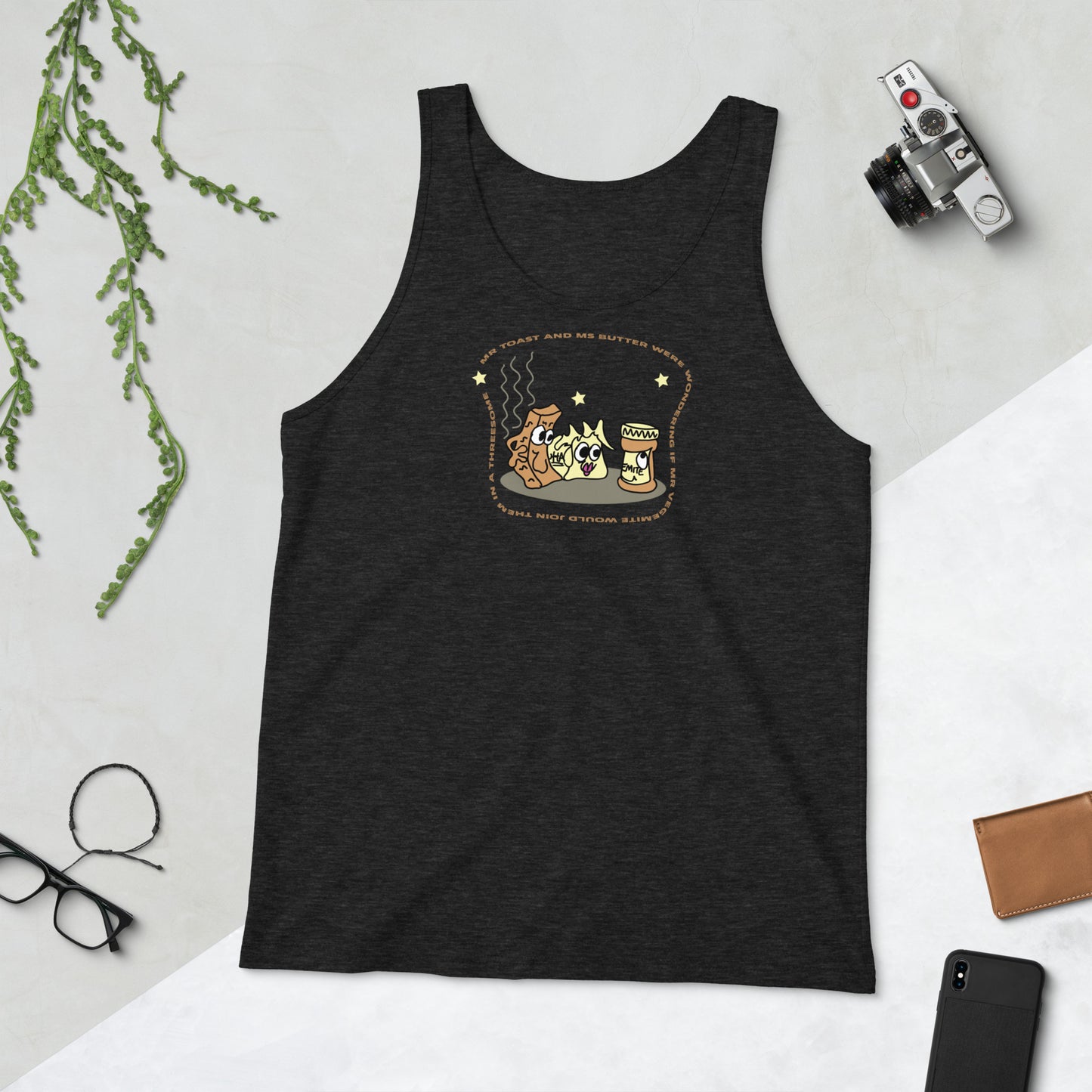 Mr Toast and Ms Butter - Men's Tank Top