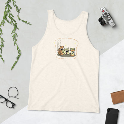 Mr Toast and Ms Butter - Men's Tank Top