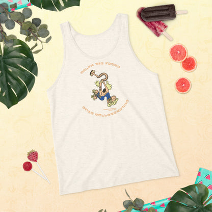 Ralph the Vacky goes Rollerskating - Men's Tank Top